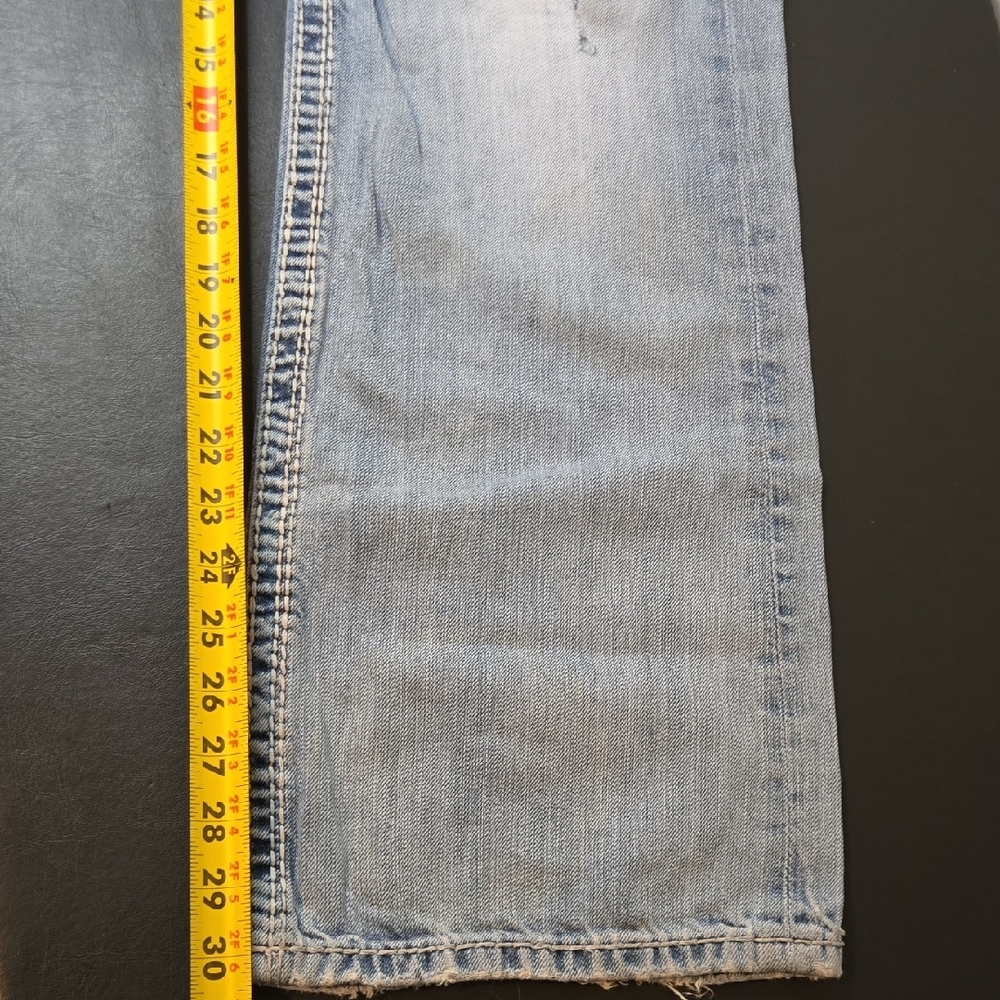 Rock Revival Boot Cut Ripped Jeans in Light Blue - Picture 13 of 16